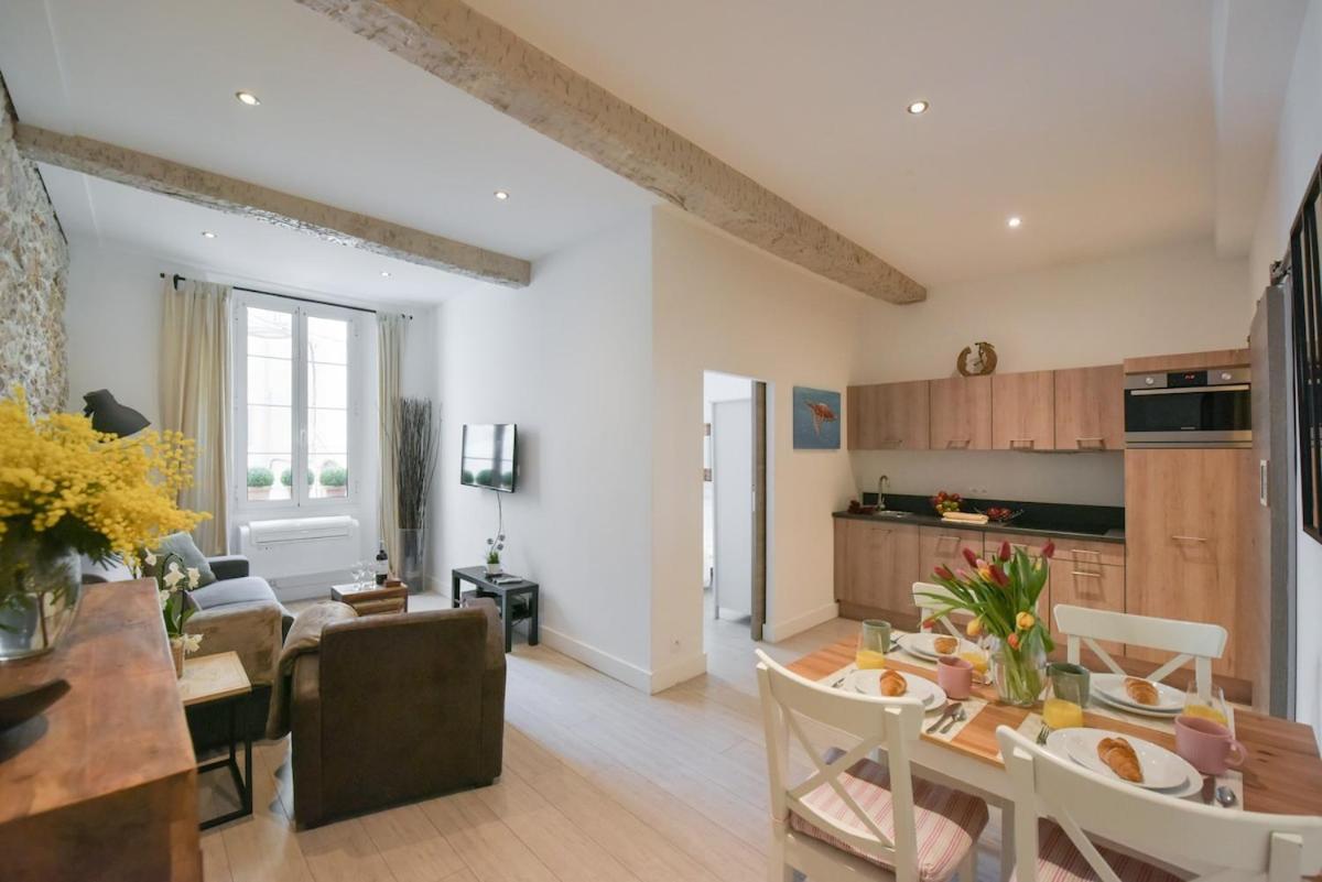 Vieux Murs - Brand New Flat For 4, Ac, Wifi Center Old * Antibes